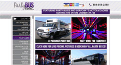 Desktop Screenshot of partybus-rental.net